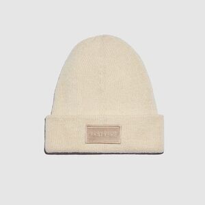 Sentaler Ivory Alpaca Beanie Hat